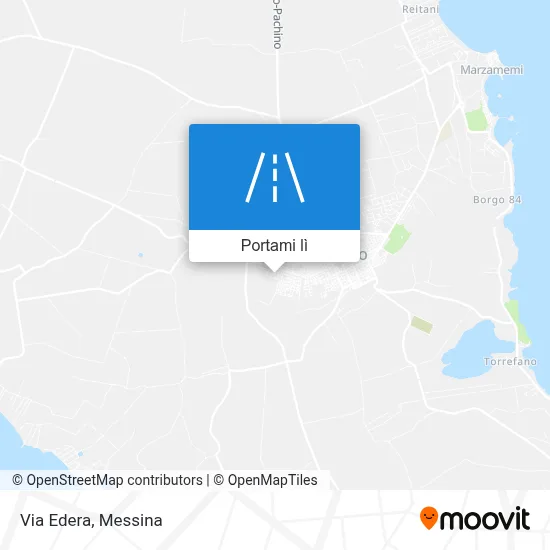 Mappa Via Edera
