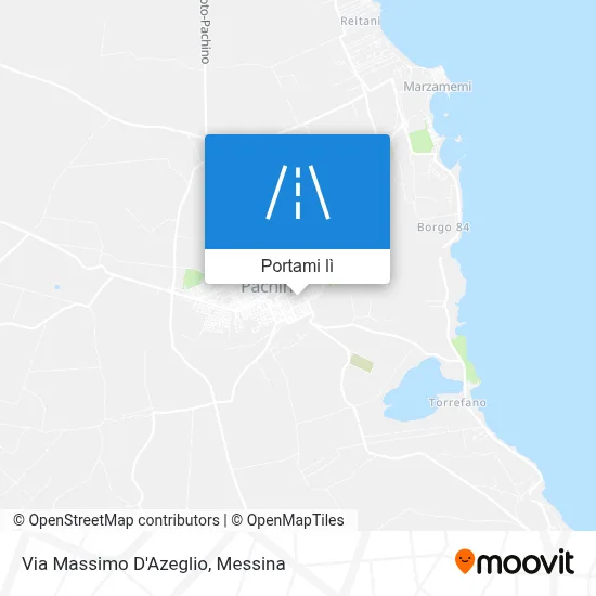 Mappa Via Massimo D'Azeglio