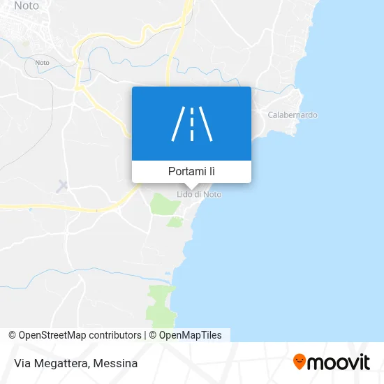 Mappa Via Megattera