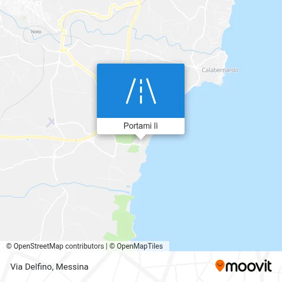 Mappa Via Delfino