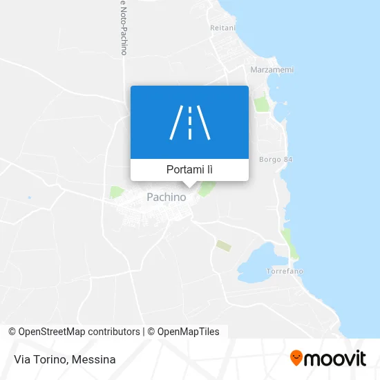 Mappa Via Torino