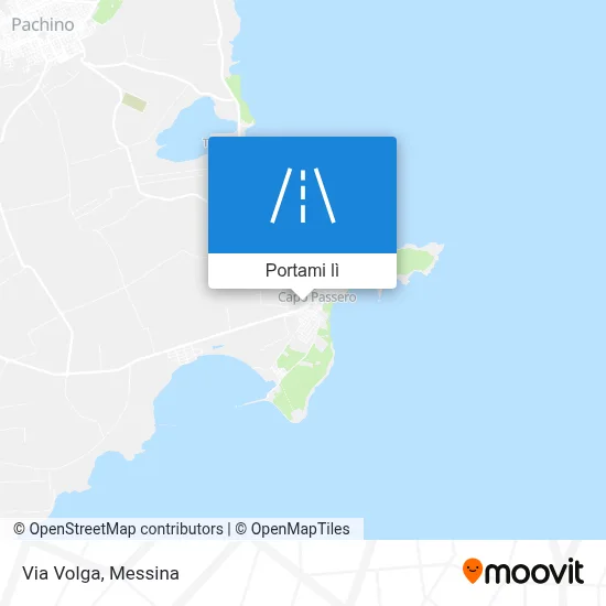Mappa Via Volga