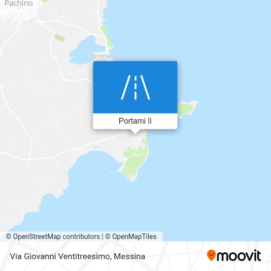 Mappa Via Giovanni Ventitreesimo