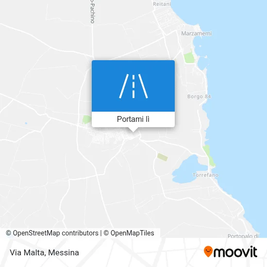 Mappa Via Malta