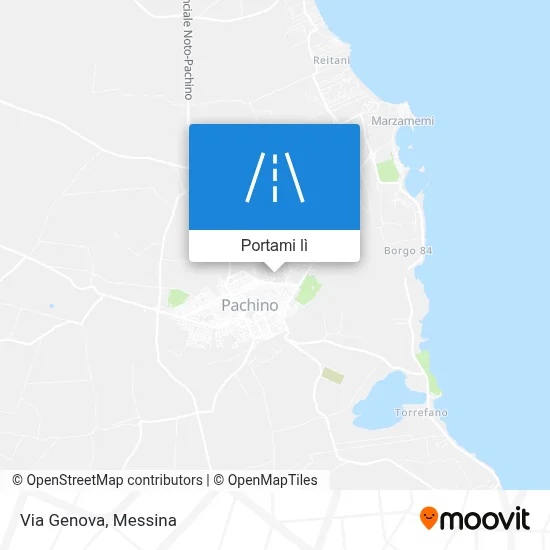 Mappa Via Genova