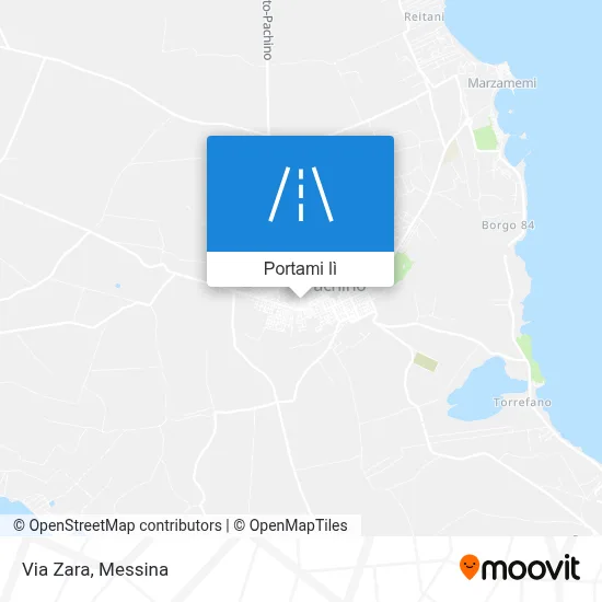 Mappa Via Zara
