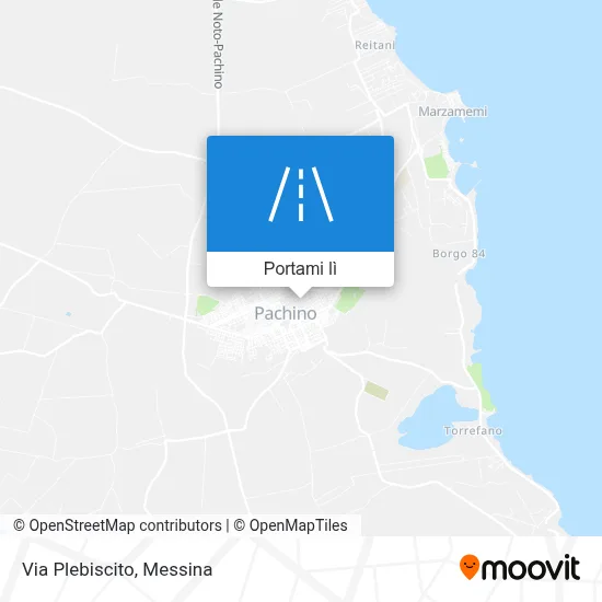 Mappa Via Plebiscito