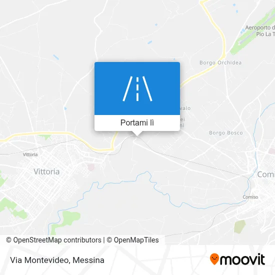 Mappa Via Montevideo
