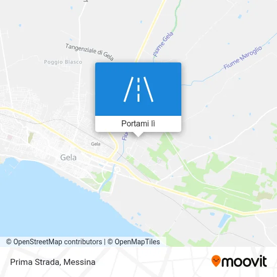 Mappa Prima Strada