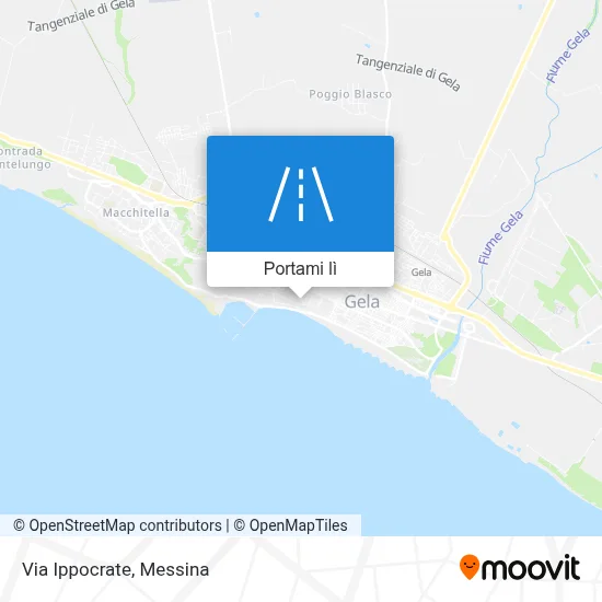 Mappa Via Ippocrate