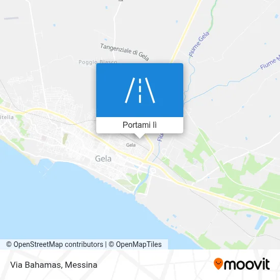 Mappa Via Bahamas