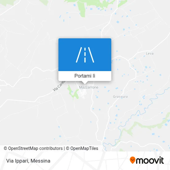 Mappa Via Ippari