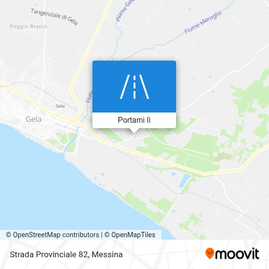 Mappa Strada Provinciale 82