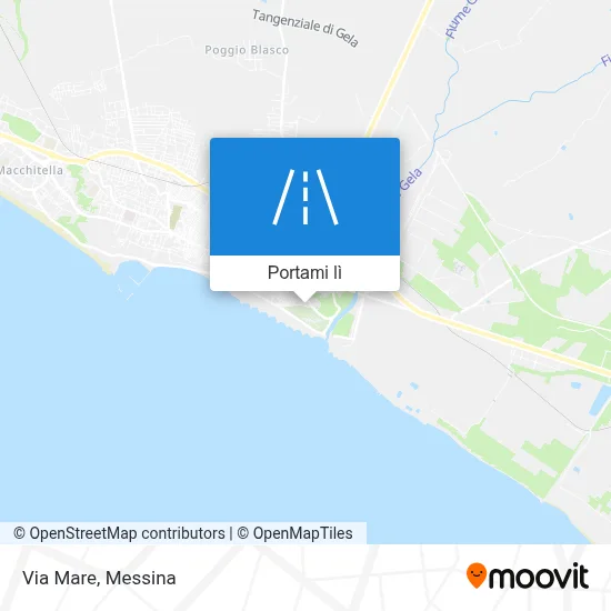Mappa Via Mare