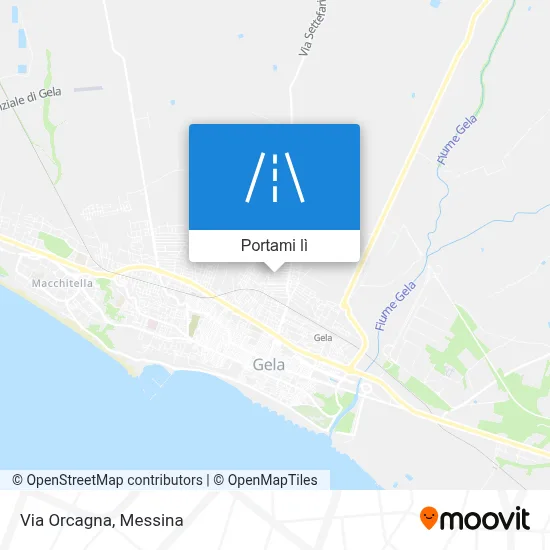 Mappa Via Orcagna