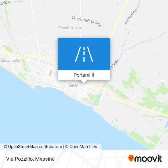 Mappa Via Pozzillo