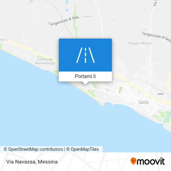 Mappa Via Navassa