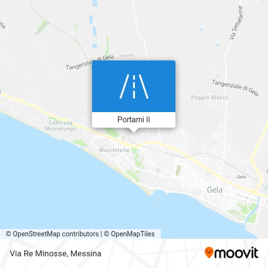 Mappa Via Re Minosse
