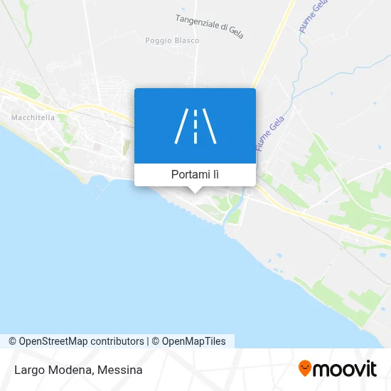 Mappa Largo Modena