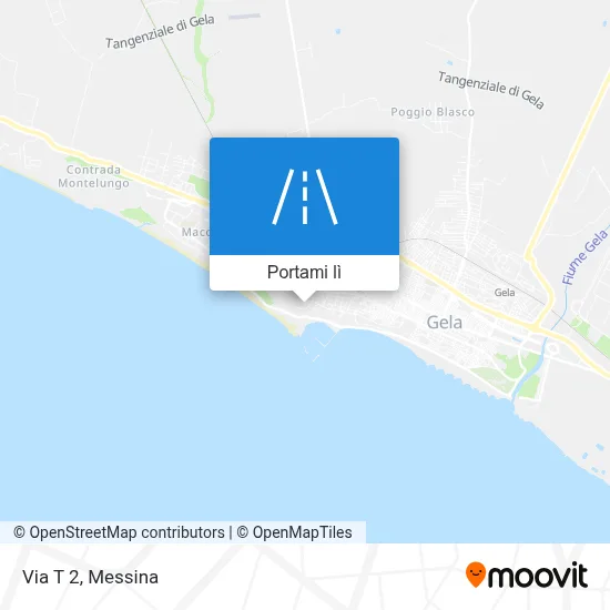 Mappa Via T 2