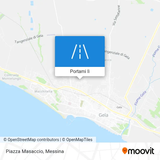Mappa Piazza Masaccio