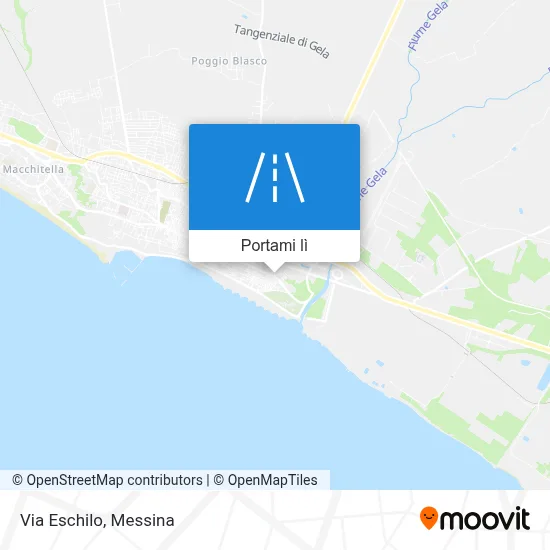 Mappa Via Eschilo