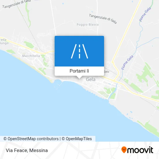 Mappa Via Feace