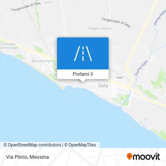 Mappa Via Plinio
