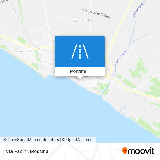 Mappa Via Pacini