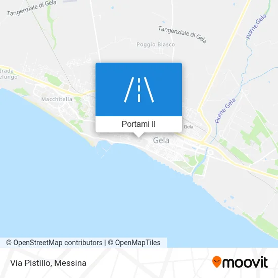 Mappa Via Pistillo