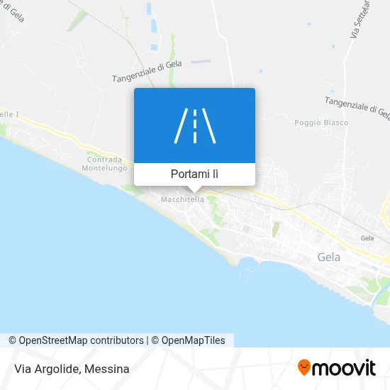 Mappa Via Argolide