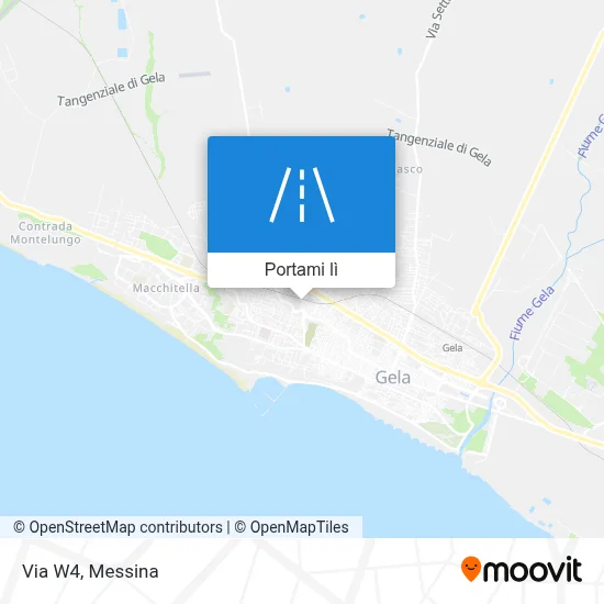 Mappa Via W4