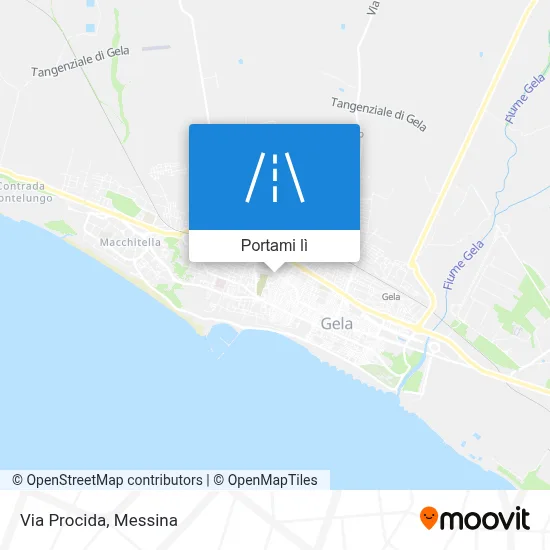 Mappa Via Procida