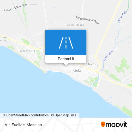 Mappa Via Euclide