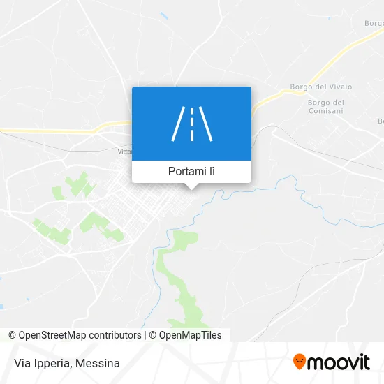 Mappa Via Ipperia