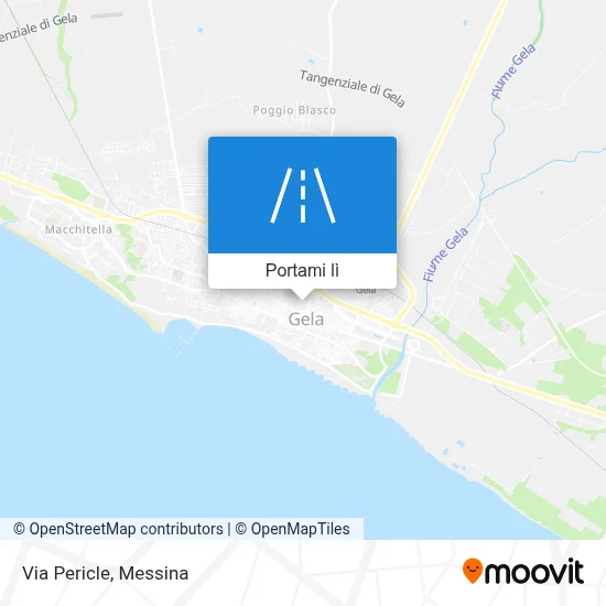Mappa Via Pericle