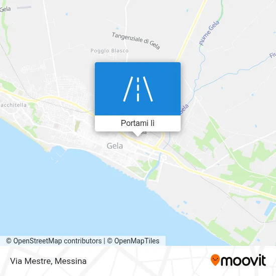 Mappa Via Mestre