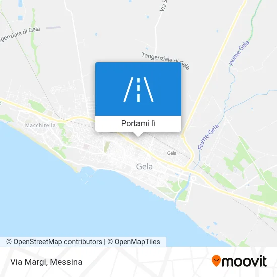 Mappa Via Margi