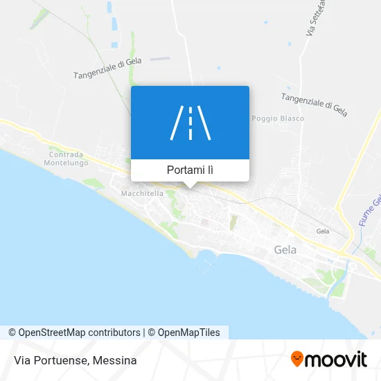 Mappa Via Portuense