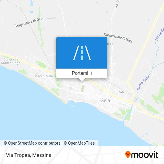 Mappa Via Tropea