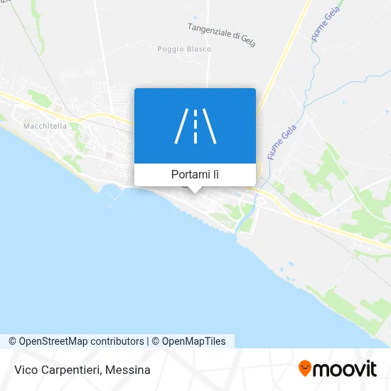 Mappa Vico Carpentieri