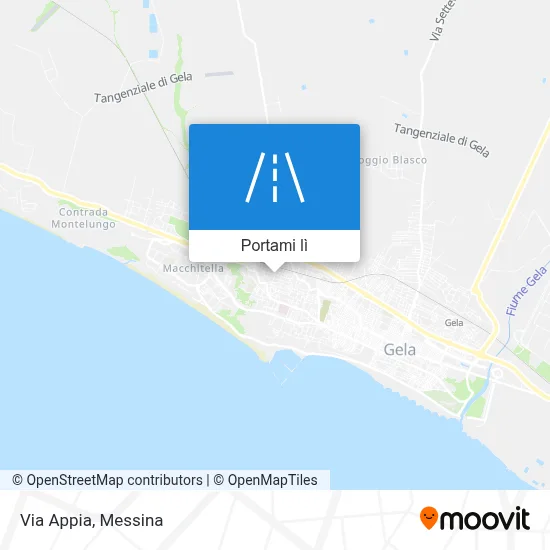 Mappa Via Appia