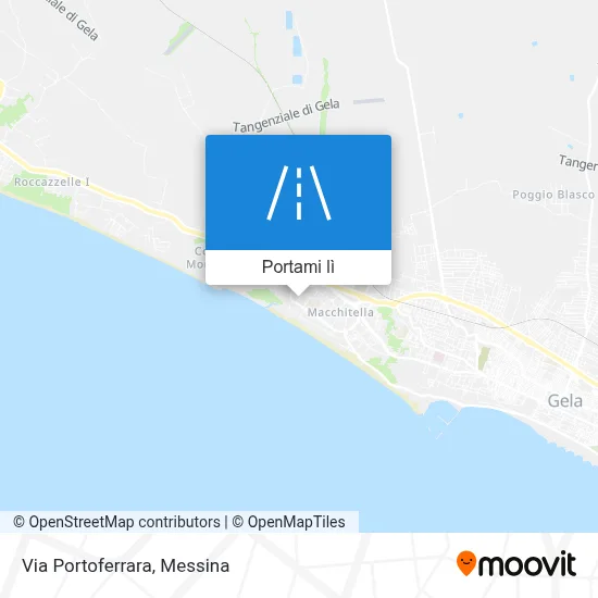 Mappa Via Portoferrara