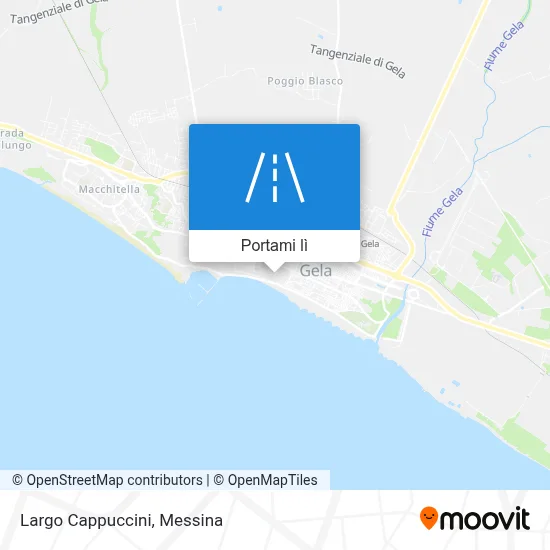 Mappa Largo Cappuccini