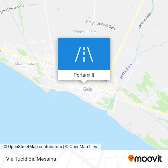 Mappa Via Tucidide