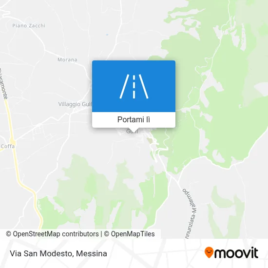 Mappa Via San Modesto