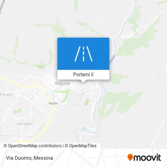 Mappa Via Duomo