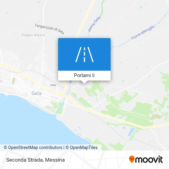 Mappa Seconda Strada