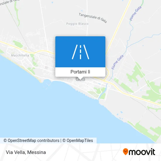 Mappa Via Vella