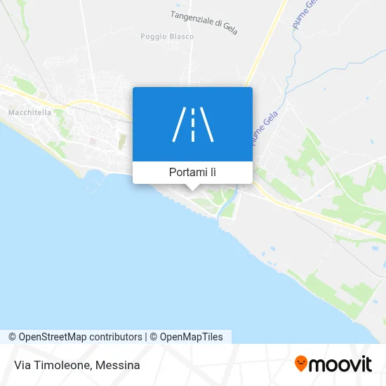 Mappa Via Timoleone
